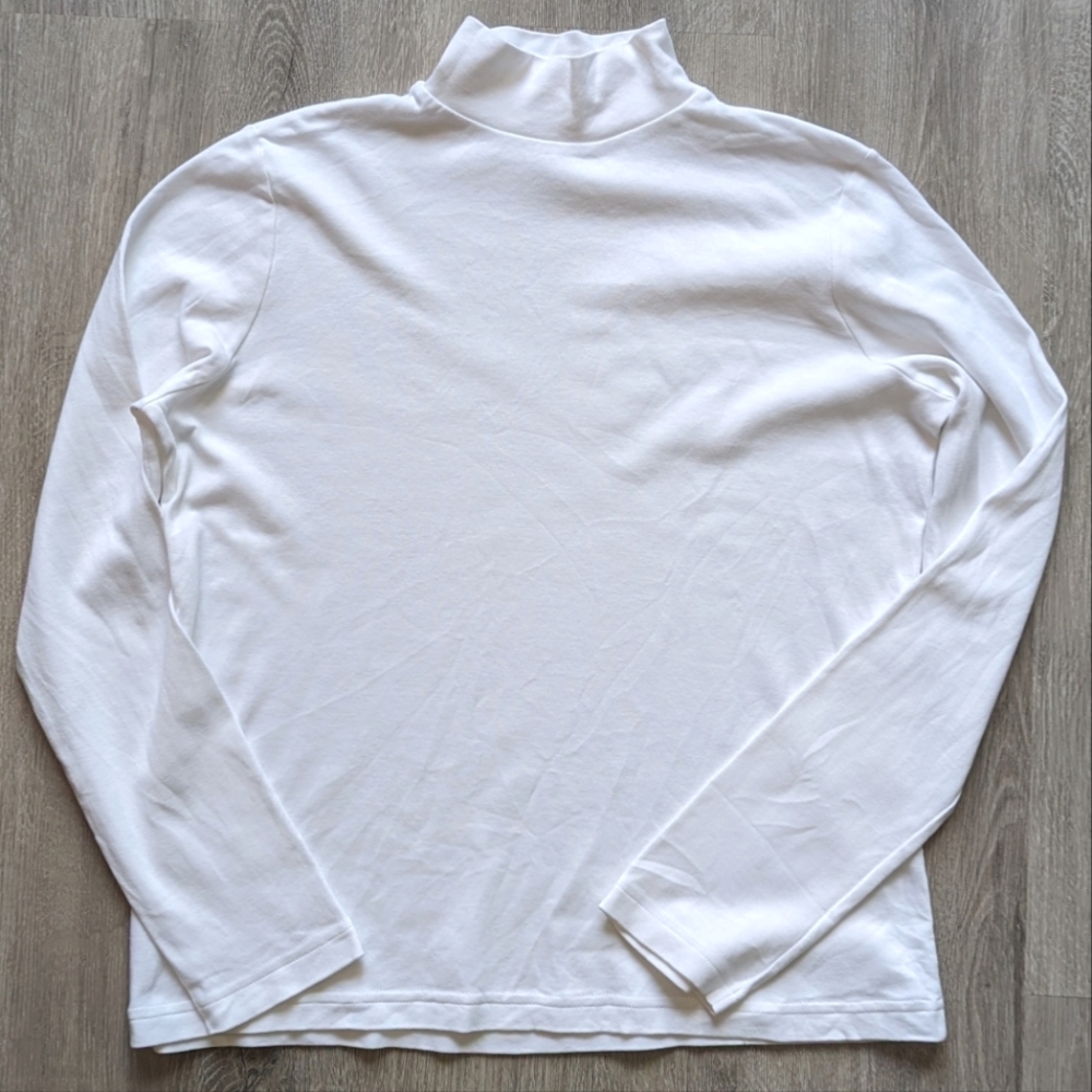 White Turtleneck